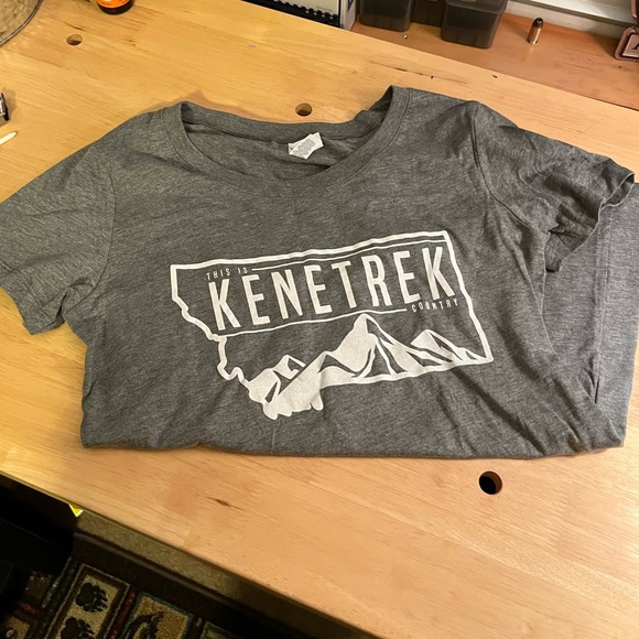 Kenetrek Montana Short SleeveT-Shirt Large Gray - Picture 1 of 3